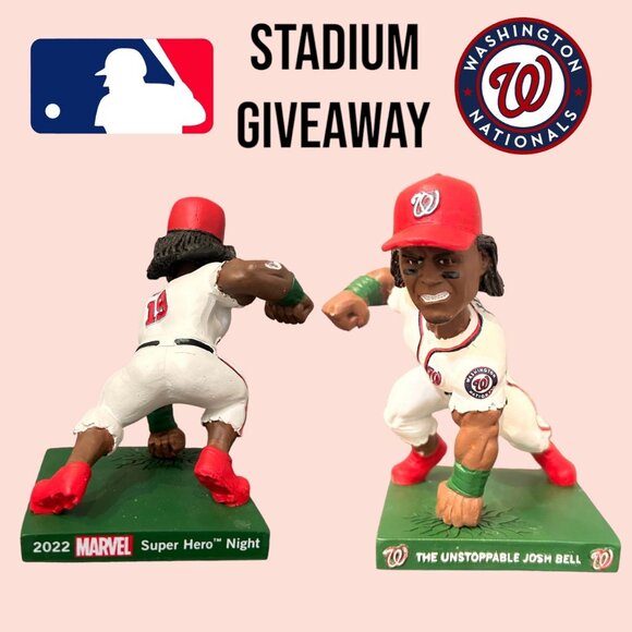 MLB Stadium Giveaway Bobbleheads - Pirates & Nationals - Picture 5 of 9